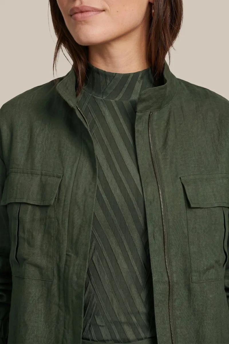 CS The Label Jinora Jacket, donker olijfgroen